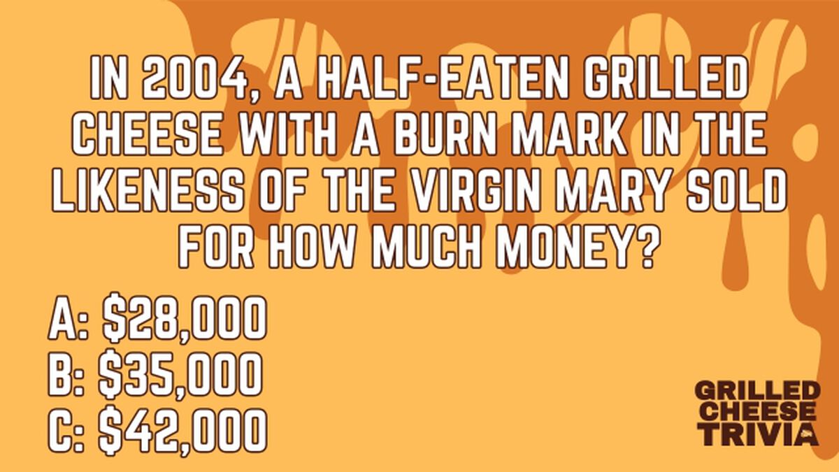 Grilled Cheese Trivia image number null